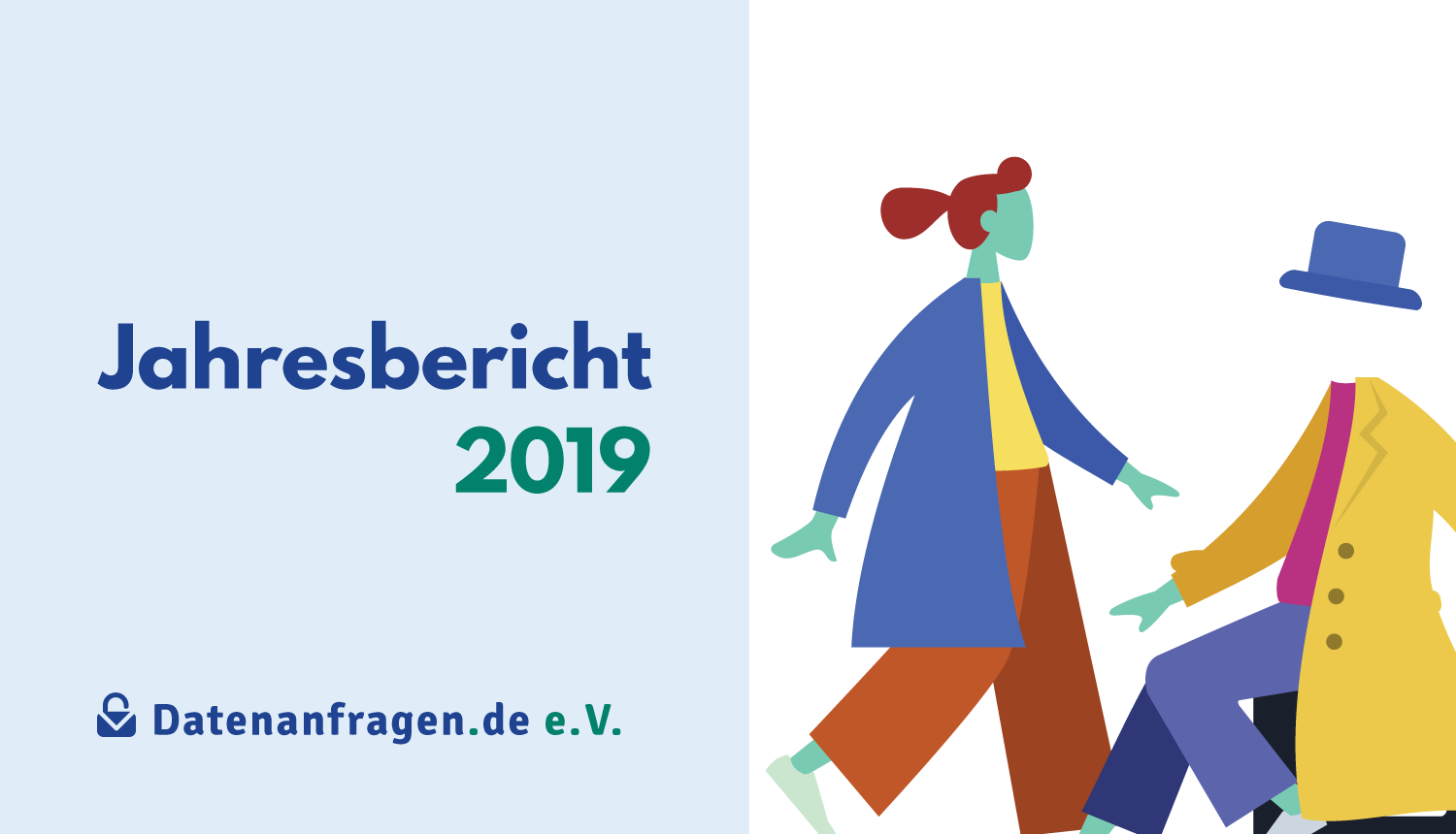 Titelgrafik zum Jahresbericht 2019