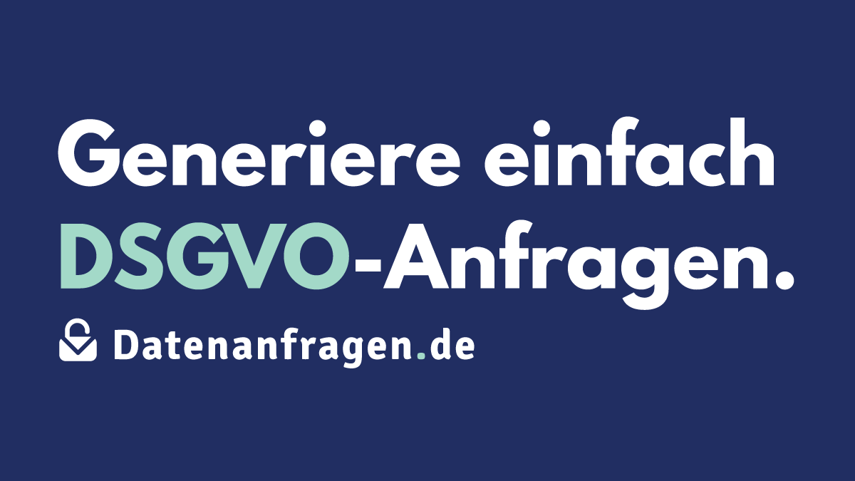 Eine Anfrage generieren